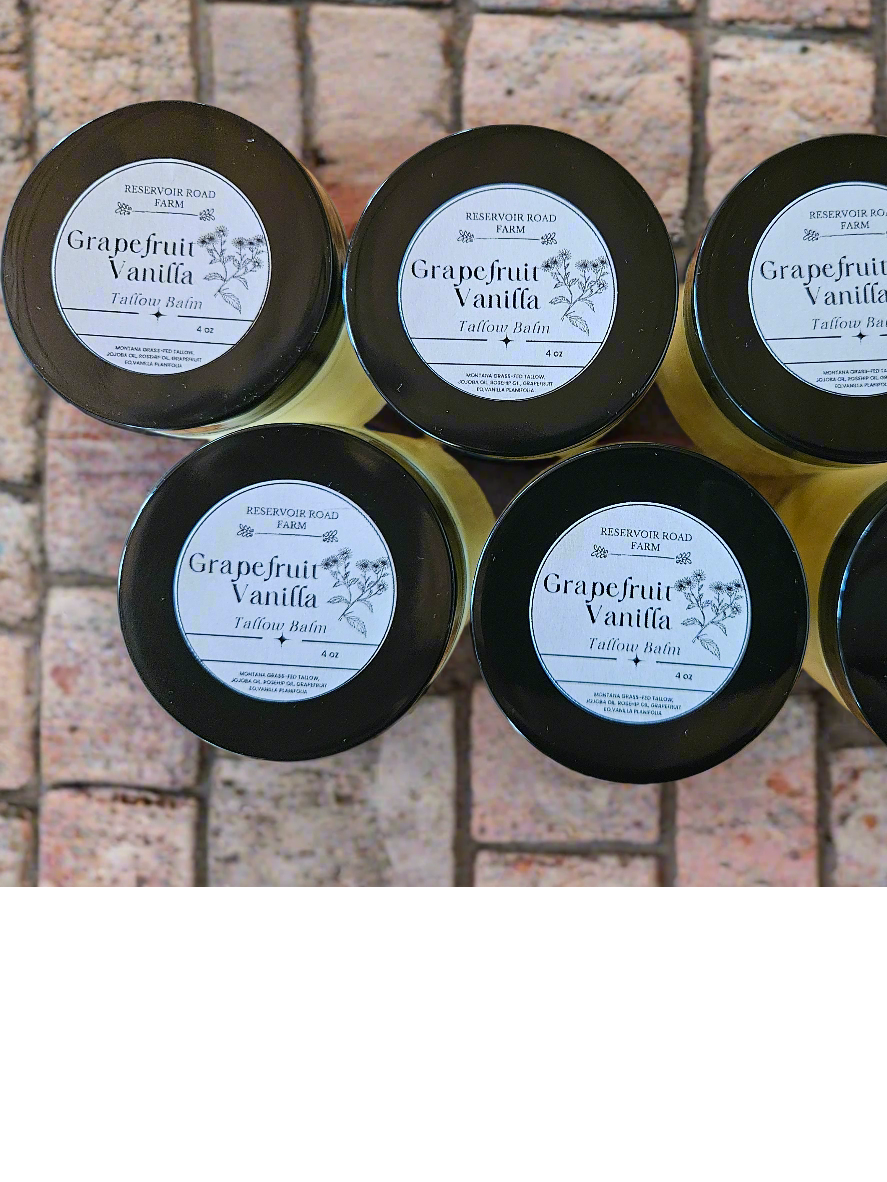 Grapefruit Vanilla Tallow Balm