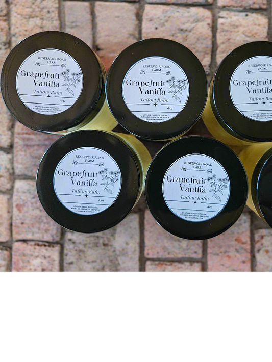 Grapefruit Vanilla Tallow Balm